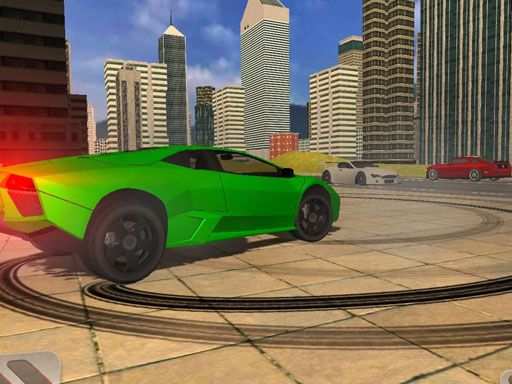 Driving Car City - browser game screenshot