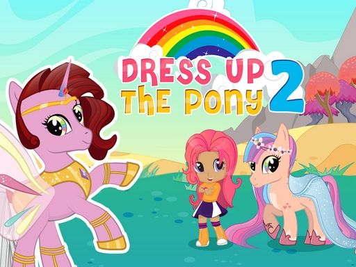 Pony Dress Up 2 - browser game screenshot