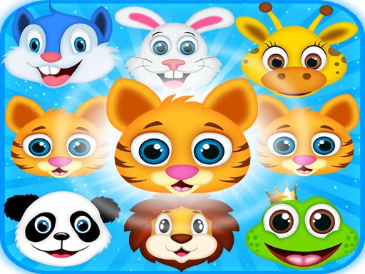 Animals Crush Match 3 Toy Crush - browser game screenshot