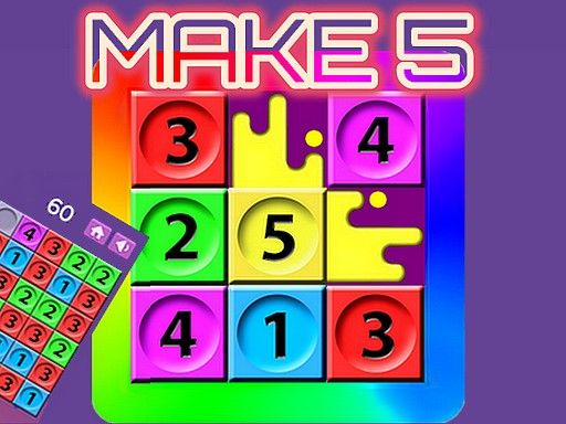 Make 5 - browser game screenshot