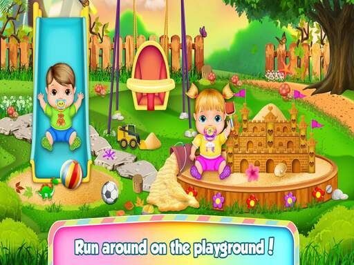 Fun Daycare Babysitter Fun Daycare Babysitter - browser game screenshot