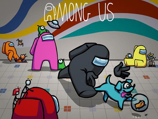 Among Us Jigsaw Puzzle - browser game screenshot