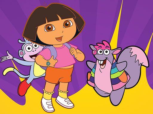 Dora Coloring Book Dora Coloring Book - browser game screenshot