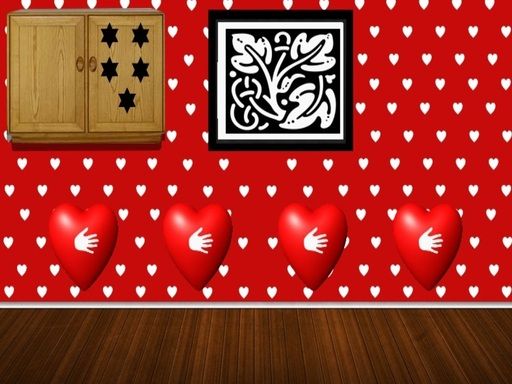 Lovely House Escape - browser game screenshot