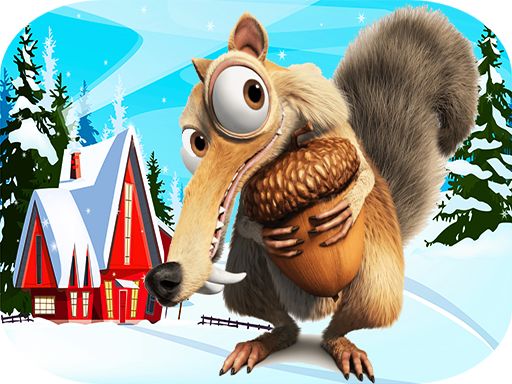 Jumpy Ice Age Adventures - browser game screenshot