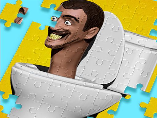 Skibidi Jigsaw Puzzle - browser game screenshot