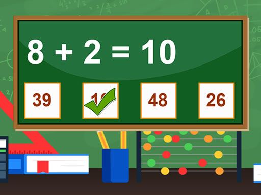 Math Game - browser game screenshot