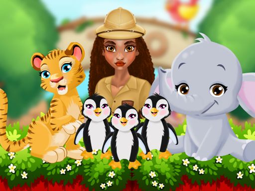 Cute Zoo - browser game screenshot