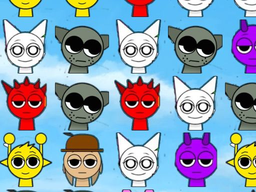 Sprunki Match - browser game screenshot