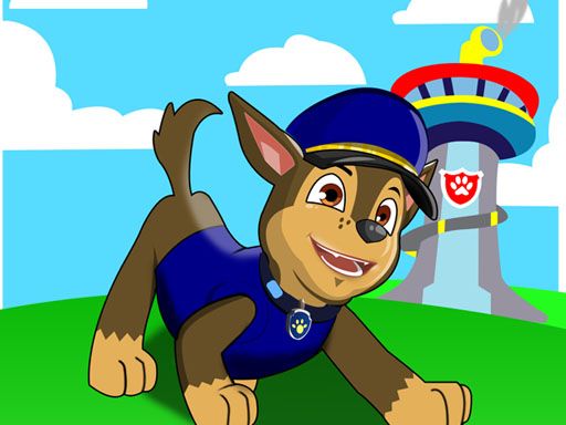 Super Paw Puppy Patrol Adventure Runner - browser game screenshot