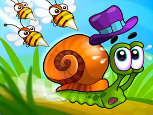 Super Snail Jungle Adventure - browser game screenshot