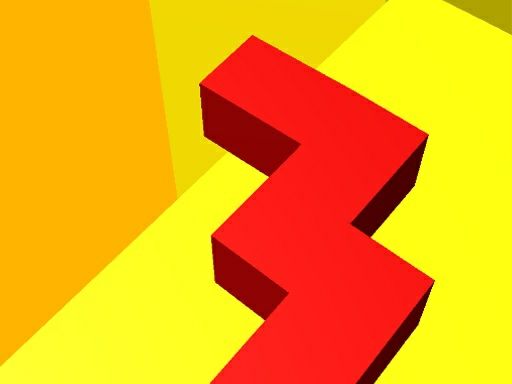 Dancing Line - browser game screenshot