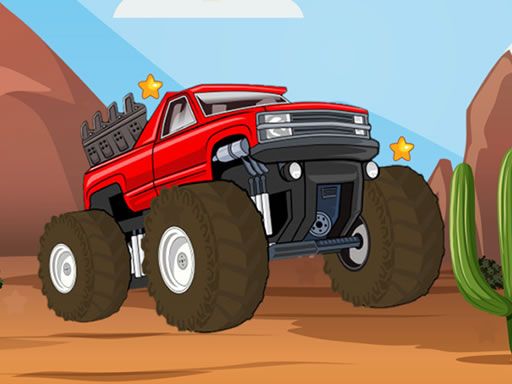 Monster Truck Hidden Stars Monster Truck Hidden Stars - browser game screenshot