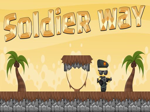 Soldier Way - browser game screenshot
