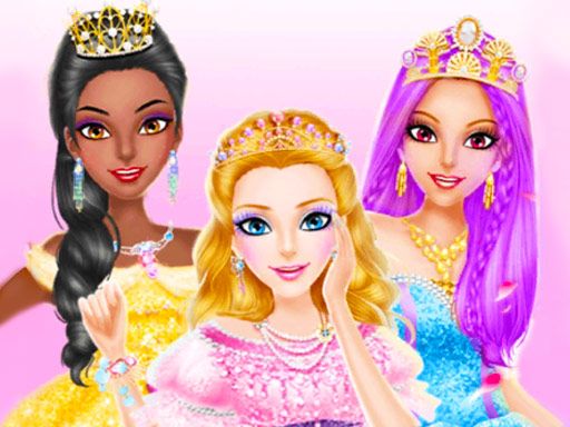 Princess Salon - browser game screenshot