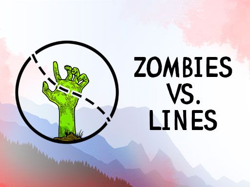 Zombies VS. Lines - browser game screenshot
