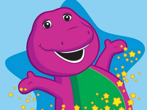 Barney Coloring - browser game screenshot