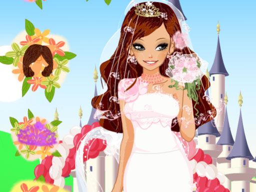 Wedding at Castle - browser game screenshot