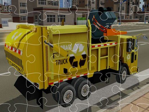 Garbage 3D Trucks - browser game screenshot