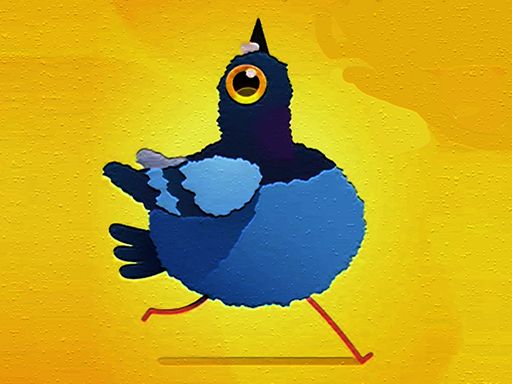 Cartoon Pigeon Jigsaw - browser game screenshot