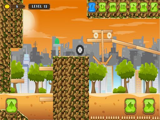 Car Backwheel - browser game screenshot