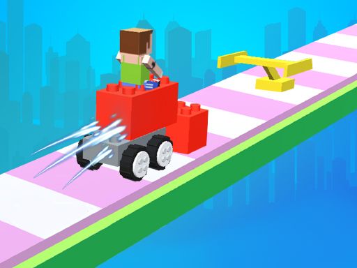 Brick Racing 3D - browser game screenshot