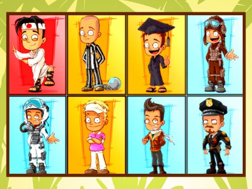 Comic Board Puzzles - browser game screenshot