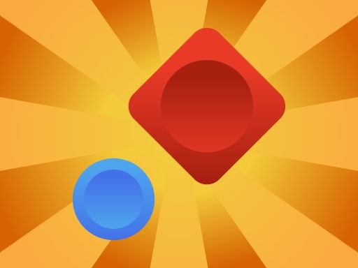 Blue Ball Game - browser game screenshot