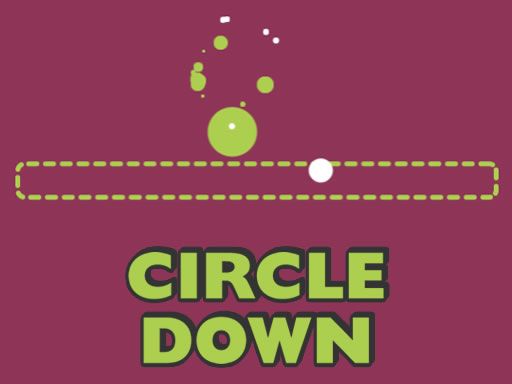 Circle Down - browser game screenshot