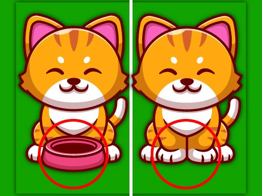 Find The Difference Animal - browser game screenshot