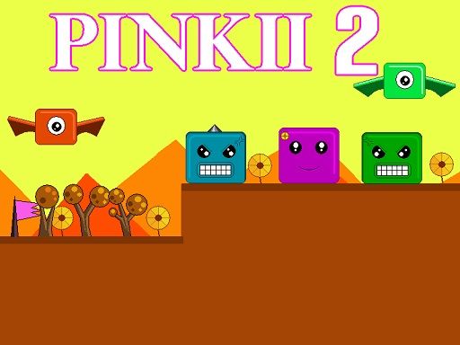 Pinkii 2 - browser game screenshot