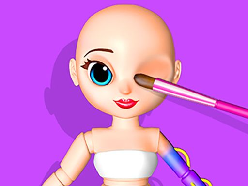 ASMR Doll Repair - browser game screenshot