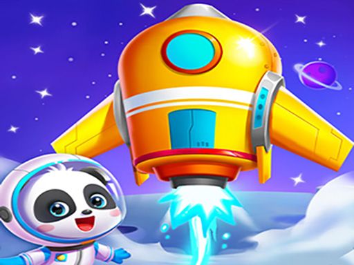 Little Panda Space Journey - browser game screenshot