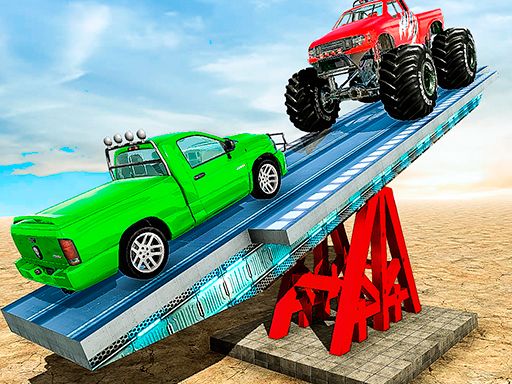 SeeSaw Ramp Car Balance Driving Challenge SeeSaw Ramp Car Balance Driving Challenge - browser game screenshot