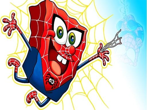 spongebob  Spaider - browser game screenshot