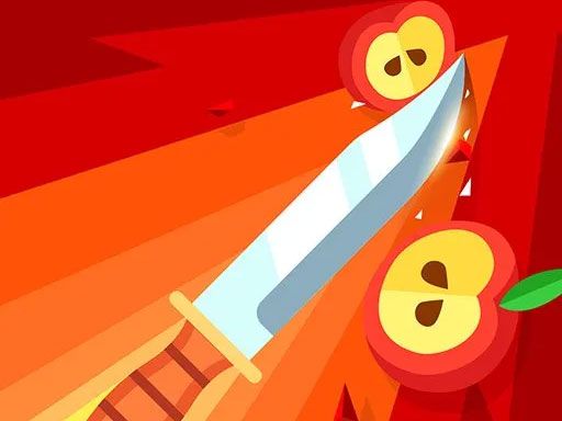 Knife Hit Ups! - browser game screenshot