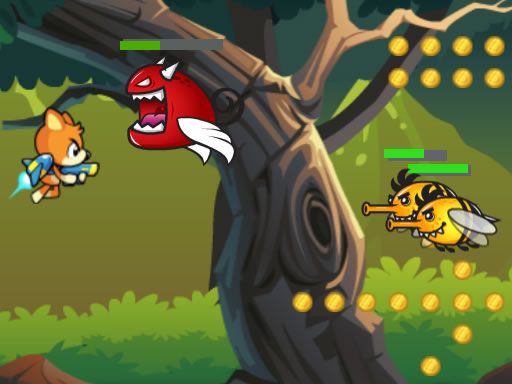Action Super Hero - browser game screenshot