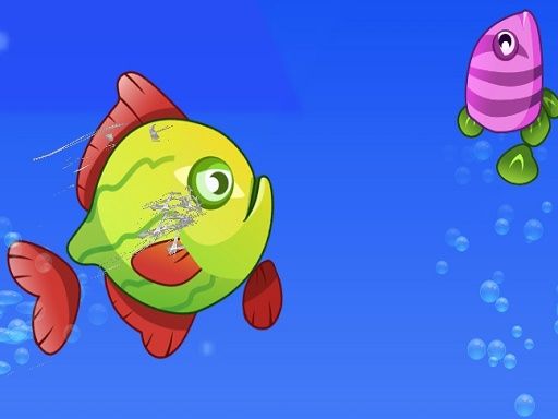Fish Grow Eating Fish - browser game screenshot