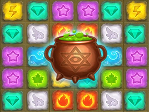 Alchemist Lab - Jewel Crush - browser game screenshot