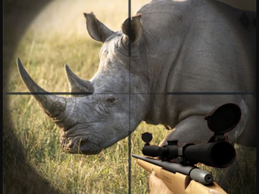 Rhino Hunter Shooting Strike  - browser game screenshot