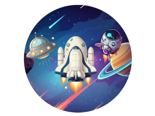 Cosmic Sprint - browser game screenshot
