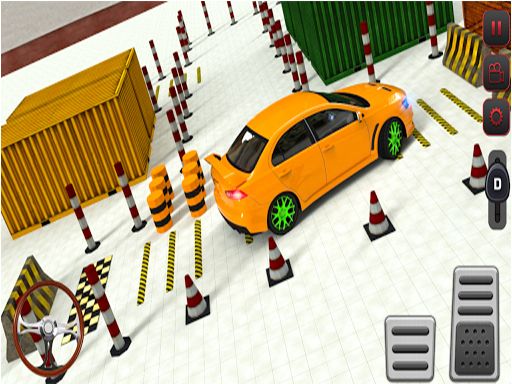 New Car Park - browser game screenshot