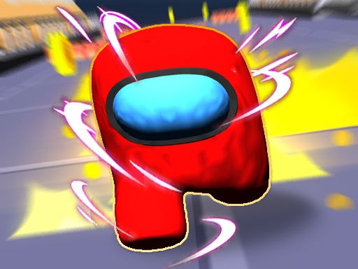 Among us Gravity Runner - browser game screenshot