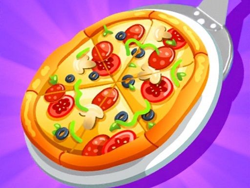 Pizza Run Rush Game 3D - browser game screenshot