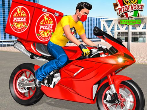 Moto Pizza Delivery Moto Pizza Delivery - browser game screenshot
