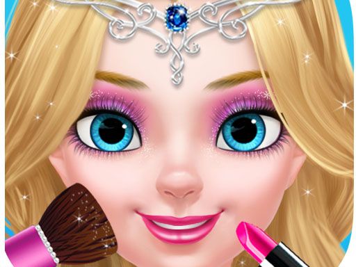 Ice Queen Salon - Frosty Party - browser game screenshot