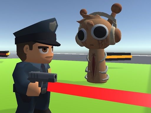 Sprunki Bullet Blender - browser game screenshot