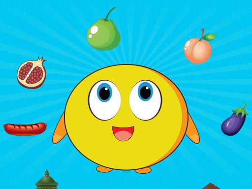 DROP FOOD CHICK - browser game screenshot
