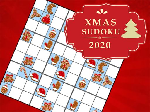 Xmas 2020 Sudoku - browser game screenshot