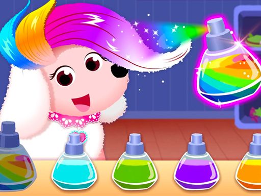Little Panda Pet Salon - browser game screenshot